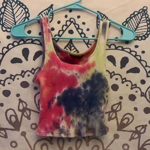 Tie dye tank top! Size: small, Brand: Shein! Super comfy and cute!